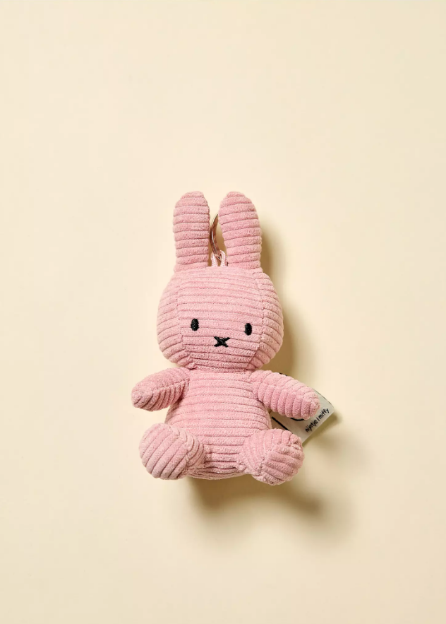 Miffy Corduroy Plushie Keychain