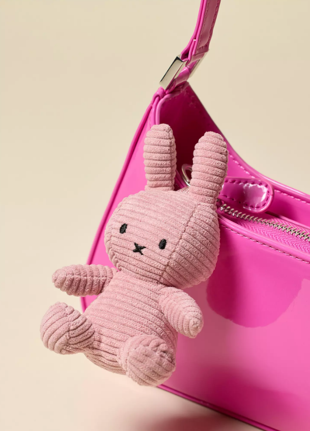 Miffy Corduroy Plushie Keychain