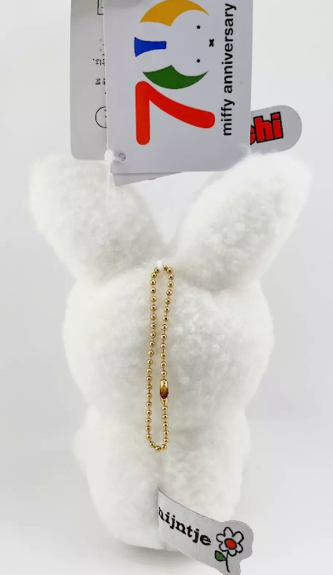 Miffy 70th Anniversary Nijntje keychain