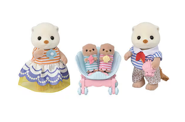 Calico Critters Sea Otter Family