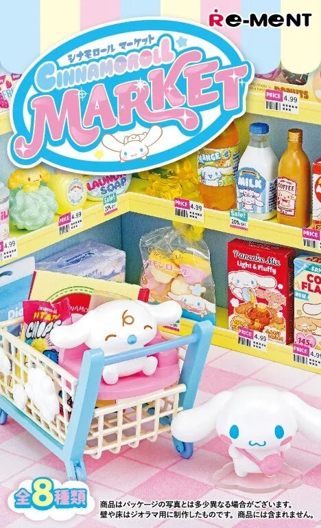 Re-Ment Sanrio Cinnamoroll Market Miniature Figure