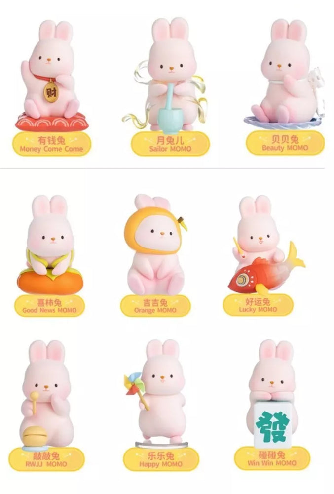 
                
                    Load image into Gallery viewer, MOMO Bunny Wish Series Blind Box
                
            