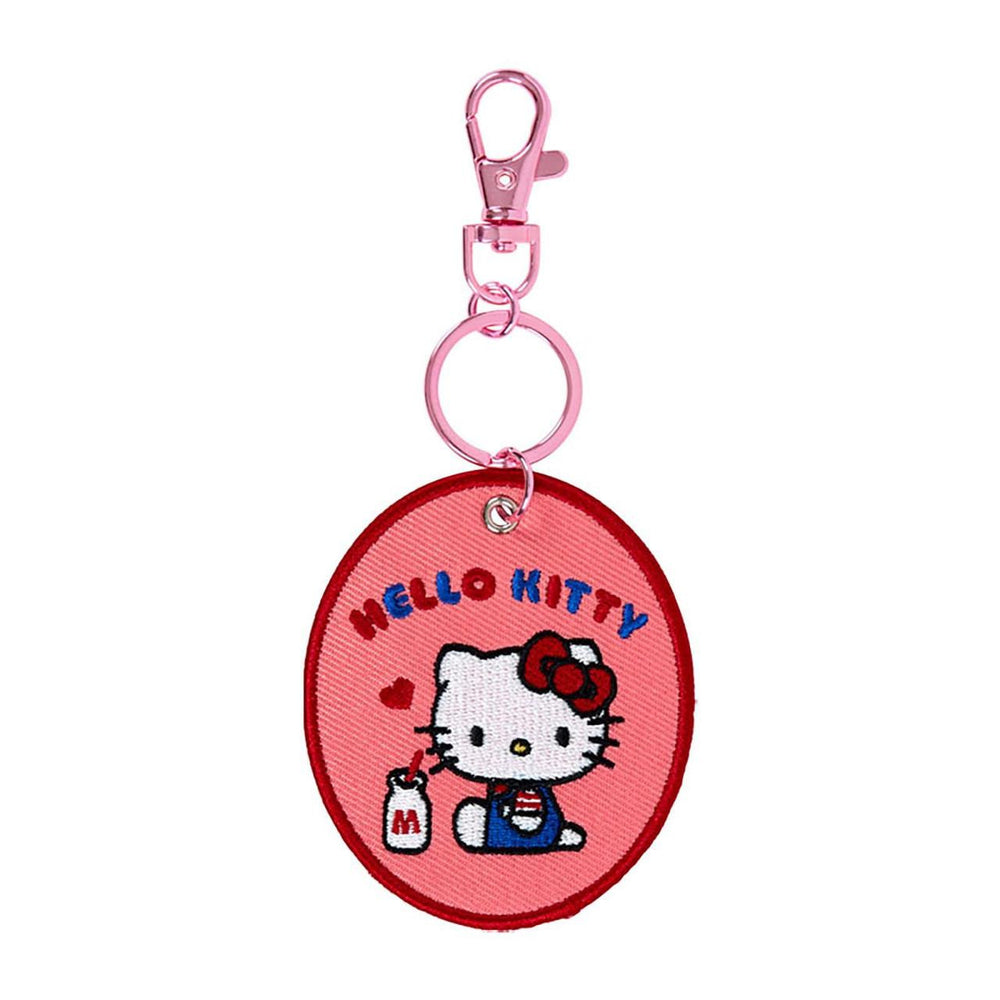 Sanrio Embroidered Patch Keychain