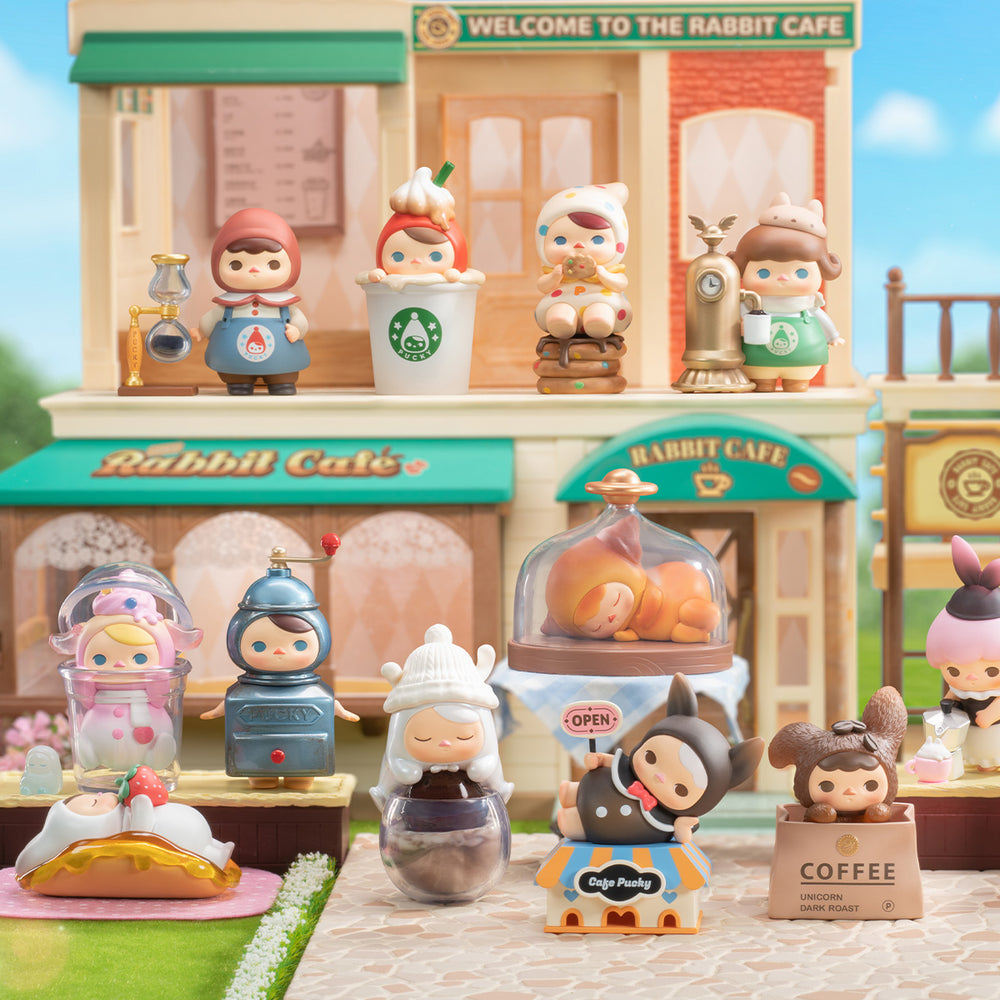 
                
                    Load image into Gallery viewer, PUCKY Rabbit Cafe Series
                
            