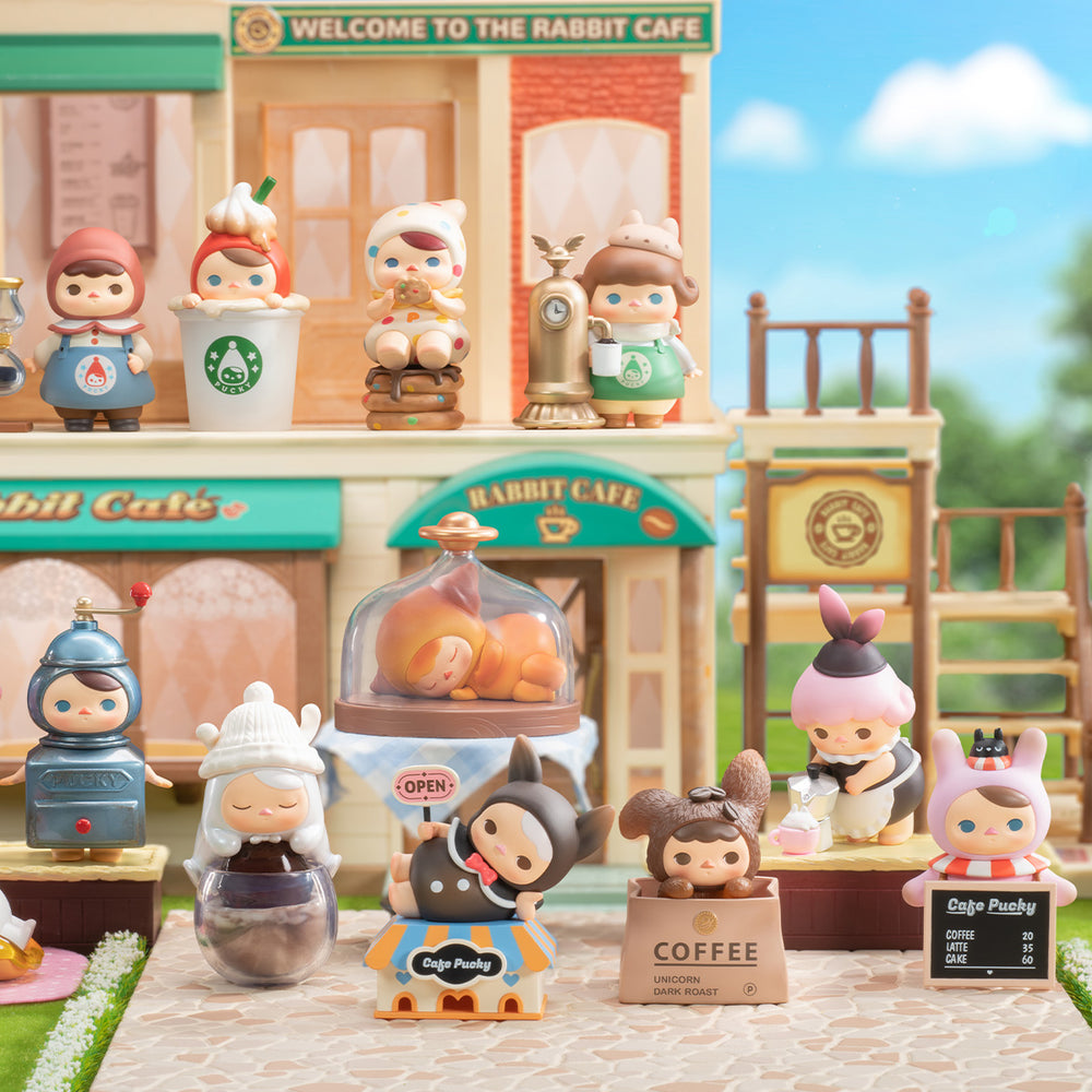 
                
                    Load image into Gallery viewer, PUCKY Rabbit Cafe Series
                
            