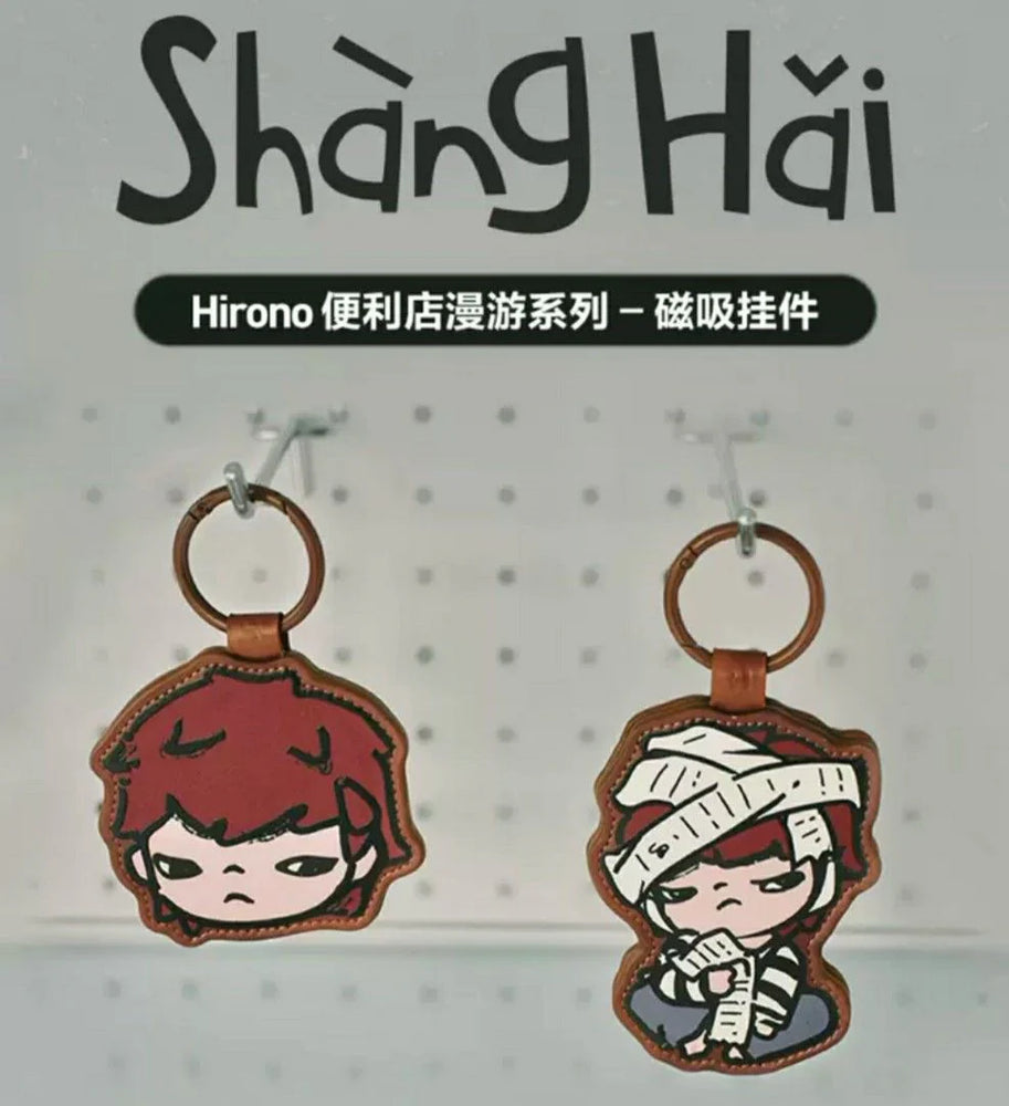 POP MART SHANGHAI EXCLUSIVE HIRONO ENTRANCE TO YOUR SHELTER SERIES MAGNETIC KEYCHAIN