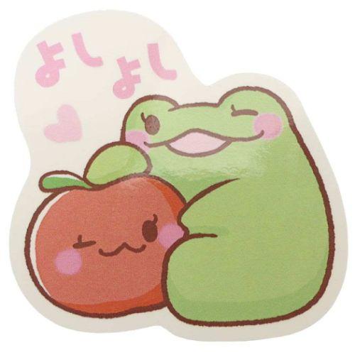 Apple Company Apple Frog Sticker
