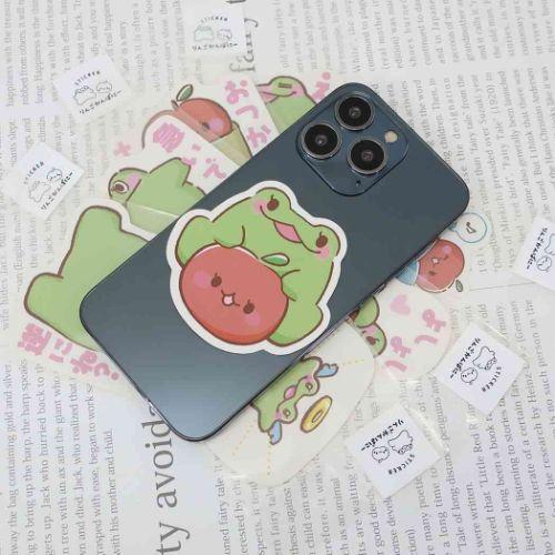 Apple Company Apple Frog Sticker