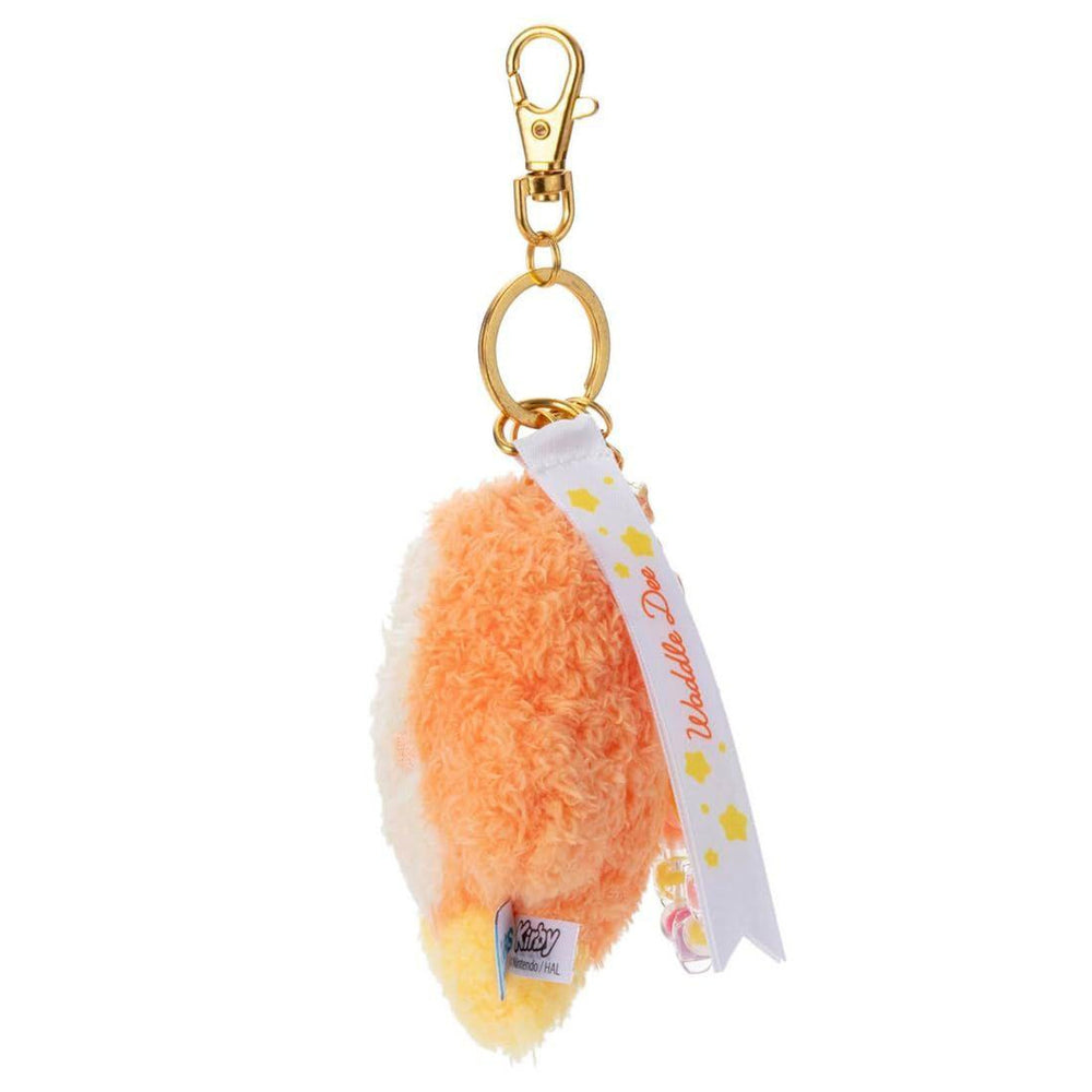 Kirby Fluffy Plush Keychain Waddle Dee
