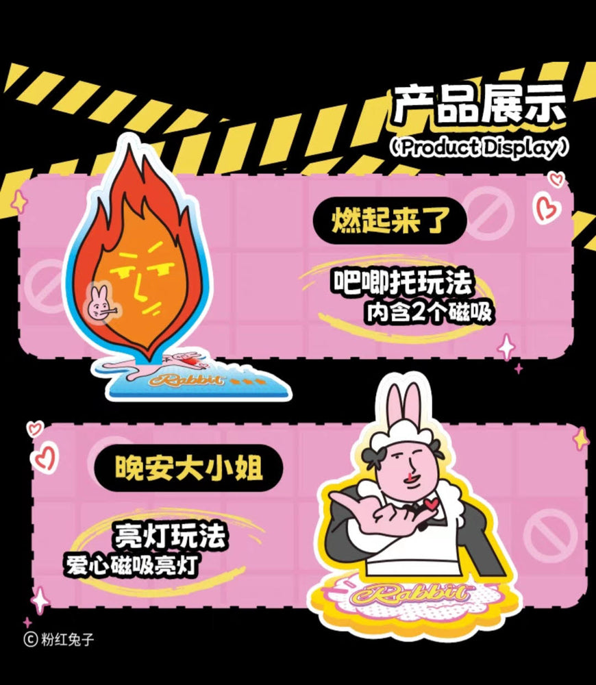 
                
                    Load image into Gallery viewer, PLZDOT My Friend Rabbit Arcylic Stand Series Blind Box
                
            