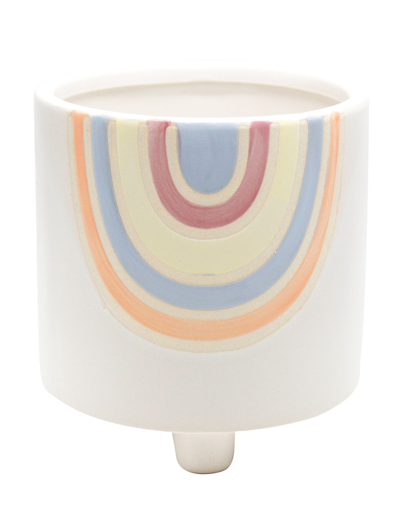Rainbow Circle Pot
