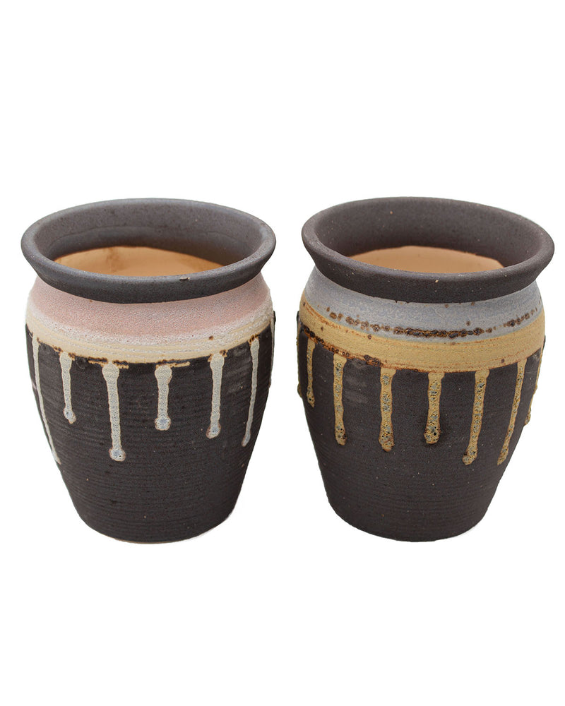 Roman Style Dripping Pots (Set of 2)