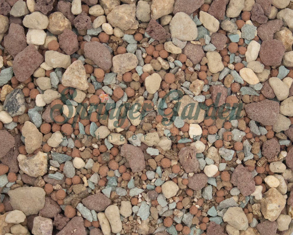 mix lava soil, for succulents and cactus. Detail:  Red lava. Green Zeolite (Greenstone). Akadama. Maifanitum (big & small mix). White Pumice.  #Granular soil