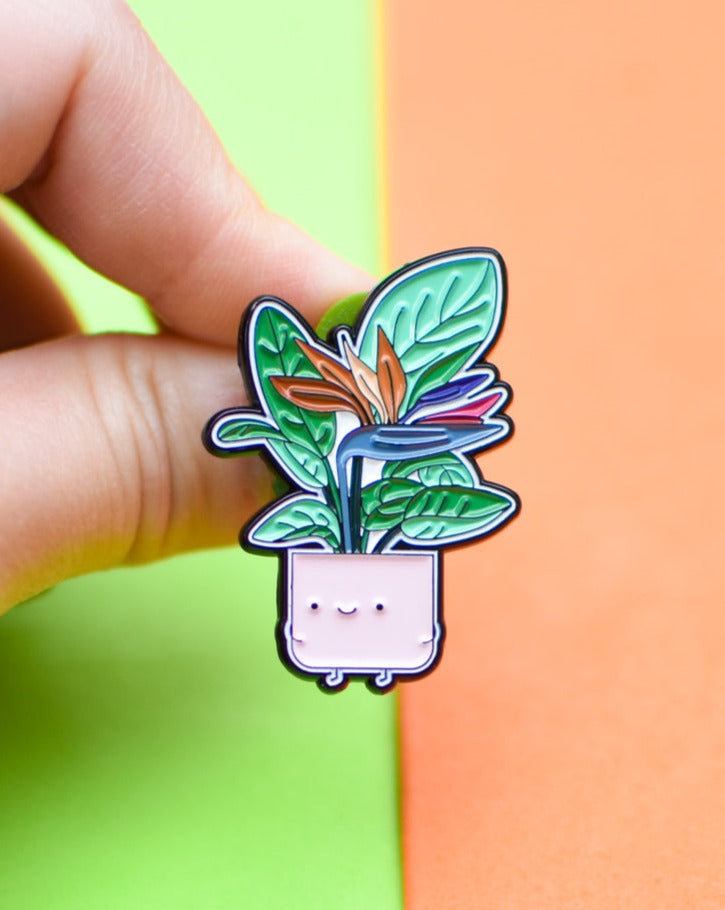 Bird of Paradise Soft Enamel Pin