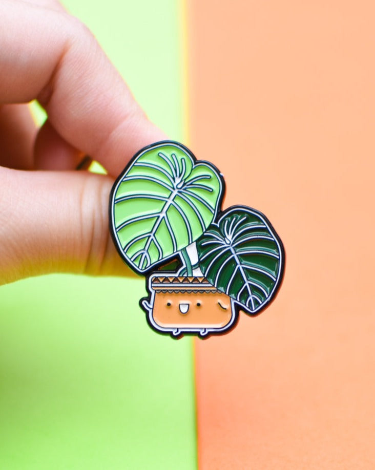 Philodendron gloriosum Soft Enamel Pin