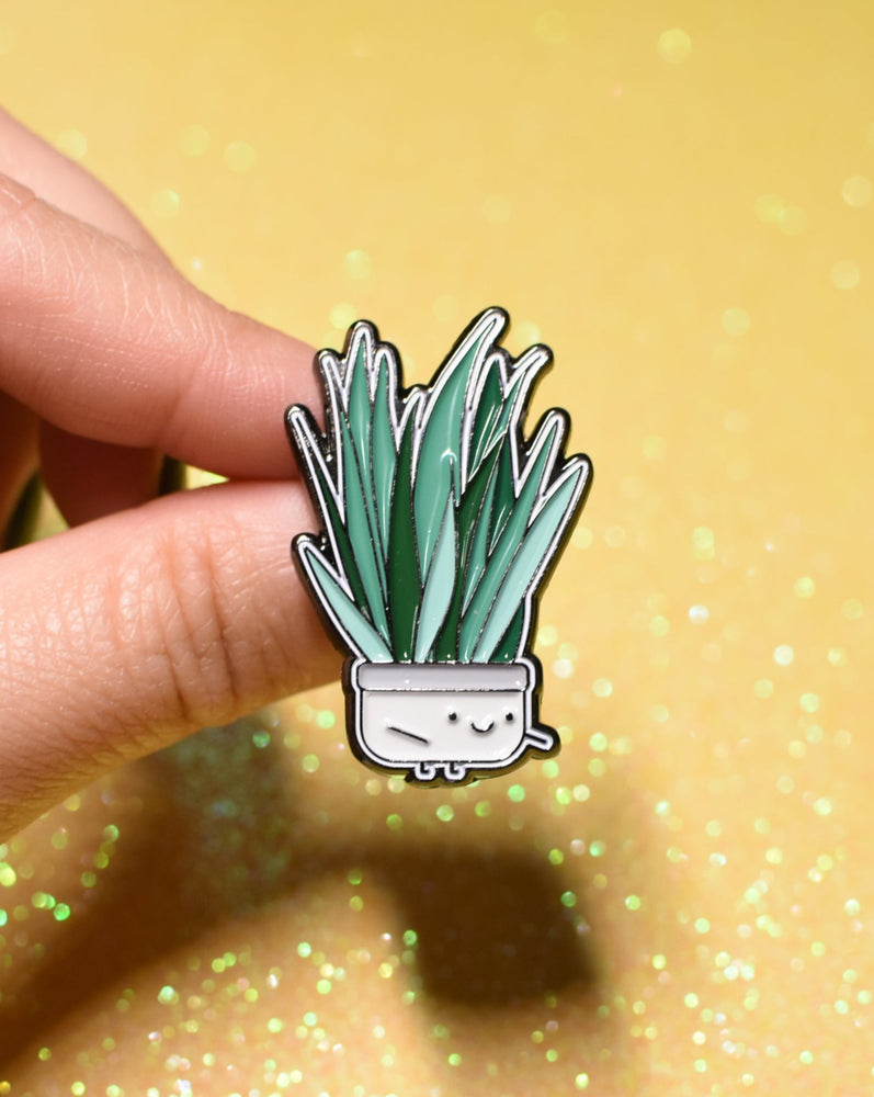 Sansevieria Soft Enamel Pin