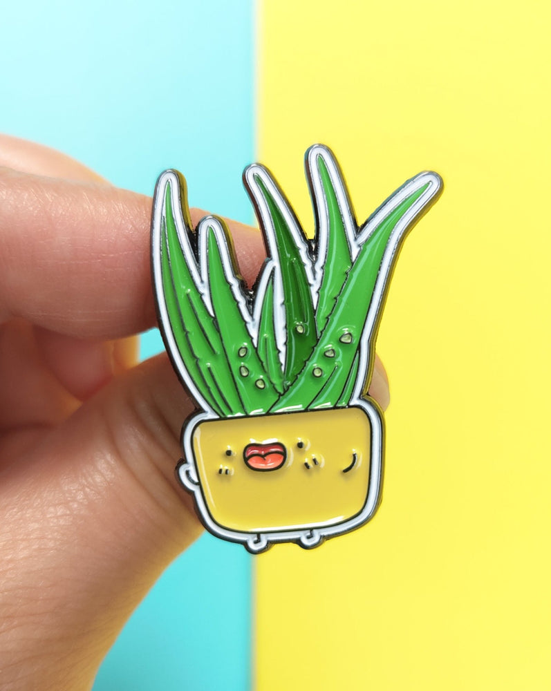 Aloe Vera Soft Enamel Pin