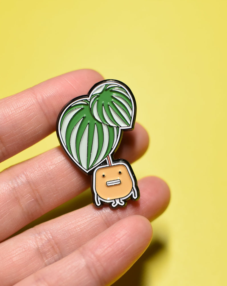 Watermelon Peperomia Soft Enamel Pin