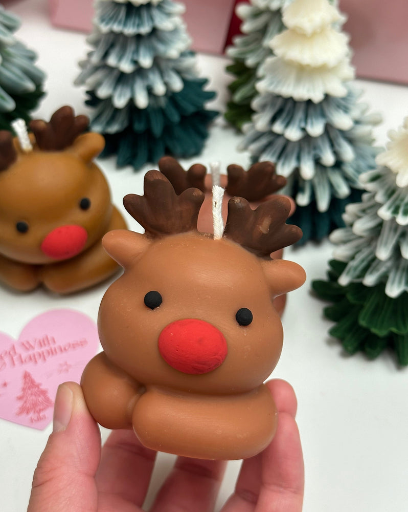 Christmas Reindeer Scented Candle