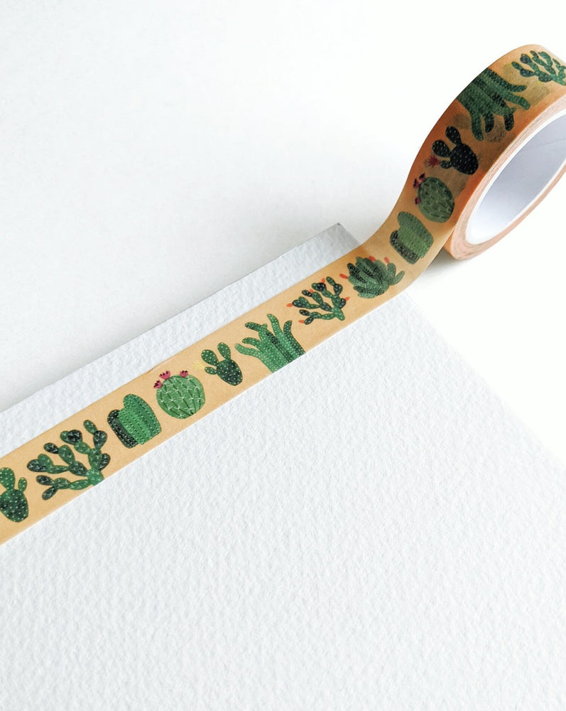 
                
                    Load image into Gallery viewer, Desert Cacti Washi Tape
                
            